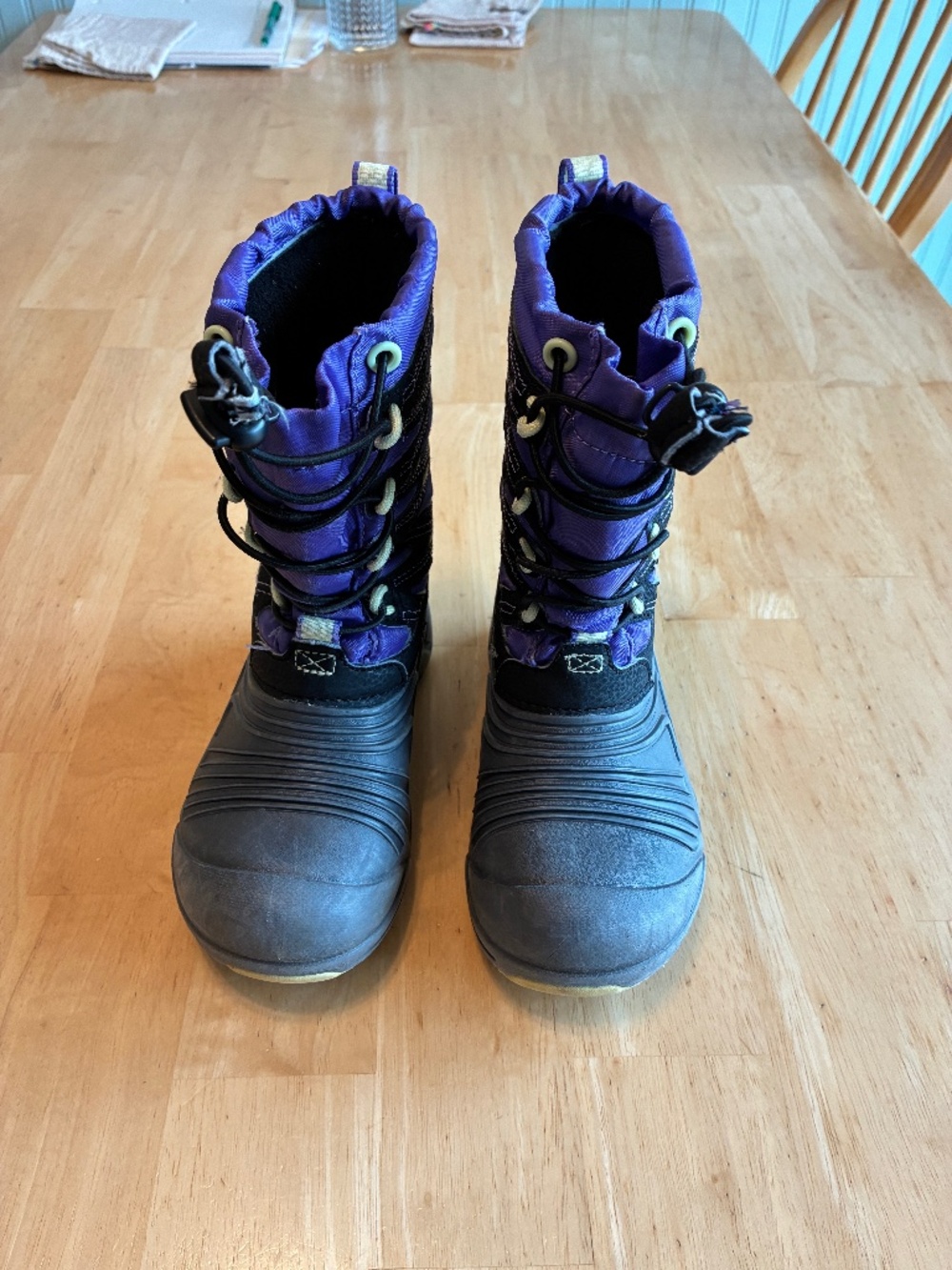 Girls Purple Merrell Snow Boots Size 11